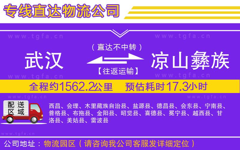 武漢到?jīng)錾揭妥遄灾沃菸锪鲗?zhuān)線