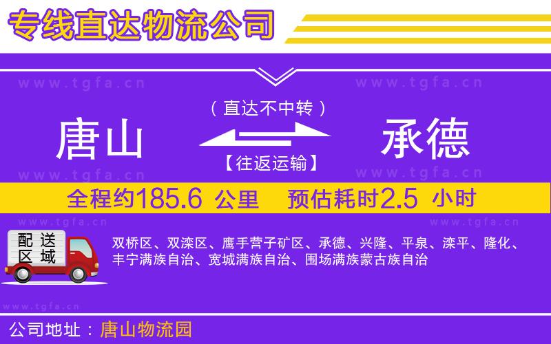 唐山到承德物流公司