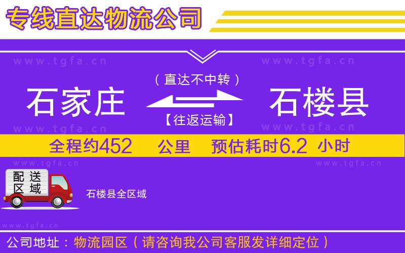 石家莊到石樓縣物流公司