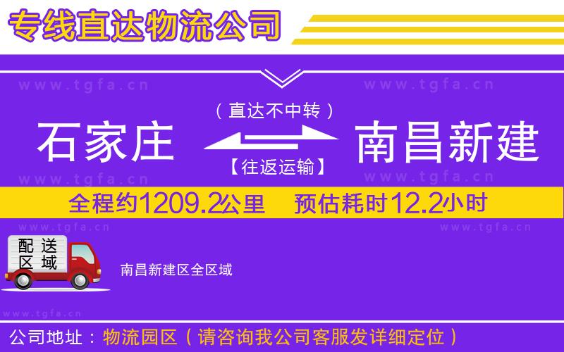 石家莊到南昌新建區(qū)物流專(zhuān)線