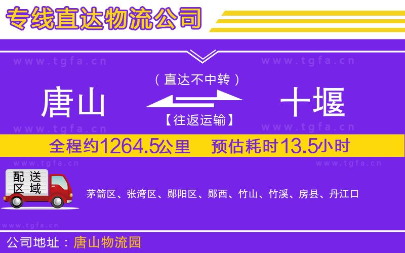 唐山到十堰貨運公司