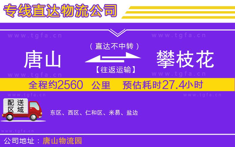 唐山到攀枝花物流專(zhuān)線(xiàn)