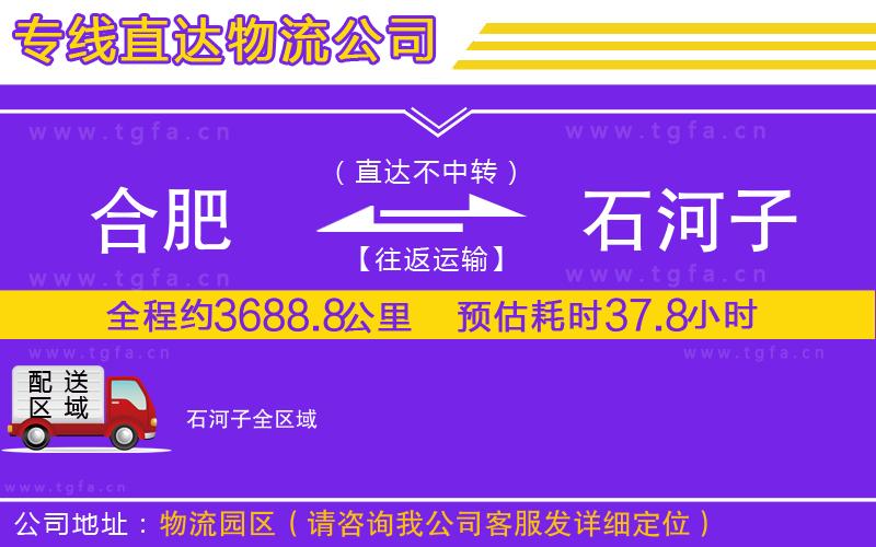 合肥到石河子物流專線