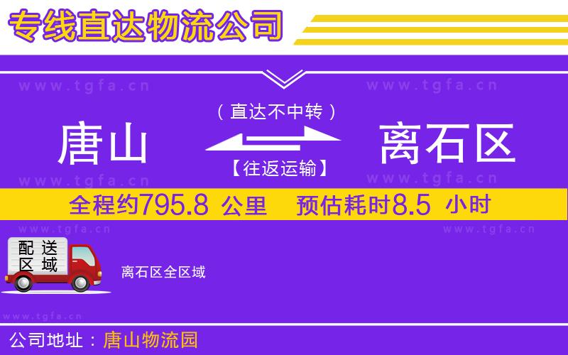 唐山到離石區(qū)物流公司