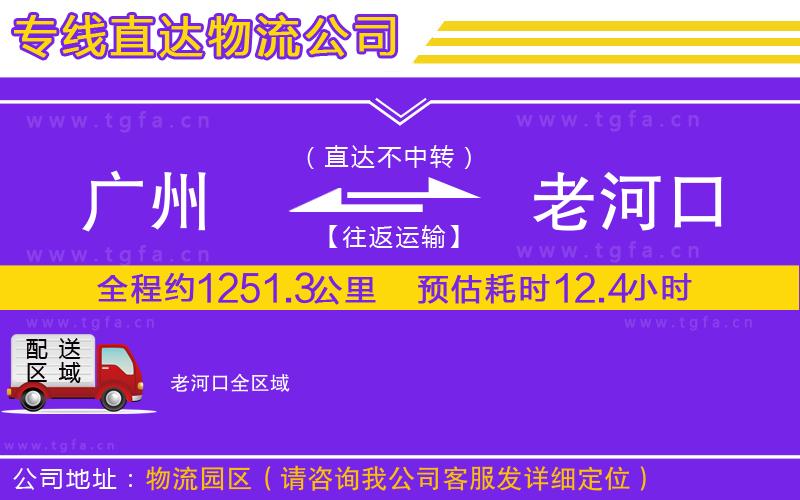 廣州到老河口物流專線