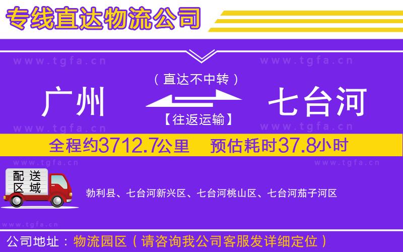 廣州到七臺(tái)河物流公司