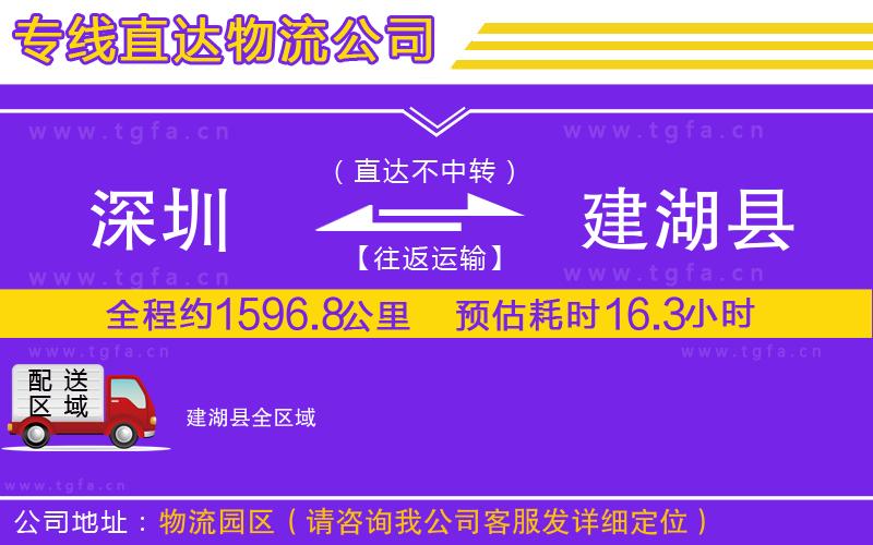 深圳到建湖縣物流專線