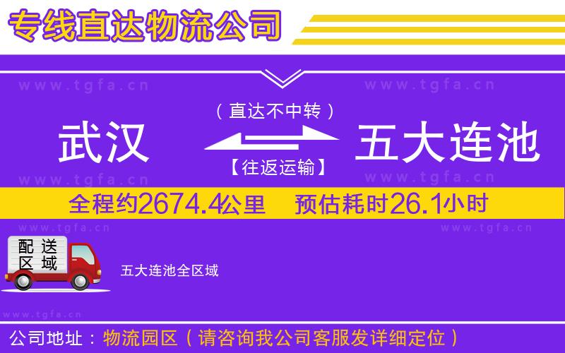 武漢到五大連池物流專線