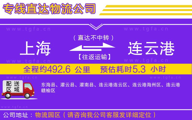上海到連云港物流專(zhuān)線