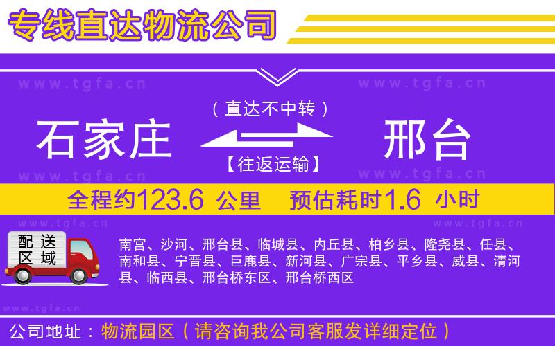 石家莊到邢臺(tái)物流專(zhuān)線(xiàn)