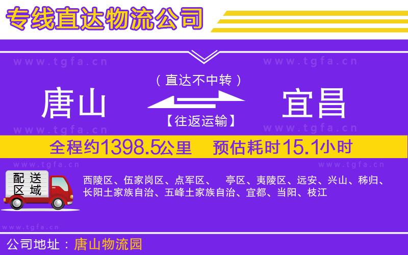 唐山到宜昌貨運公司