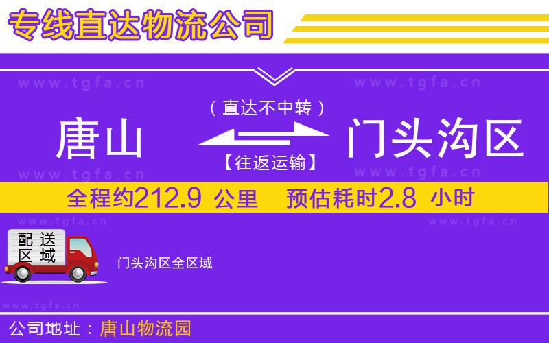 唐山到門頭溝區(qū)物流公司